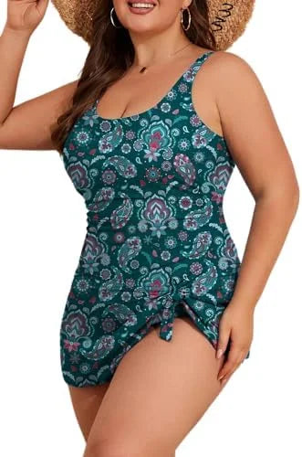 Tummy Control Zwemjurk | Plus Sizes
