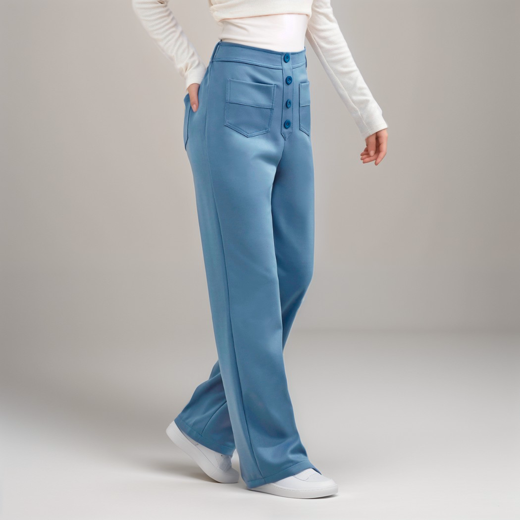 Nova | Hoge Taille Stretchbroek | 1+1 GRATIS