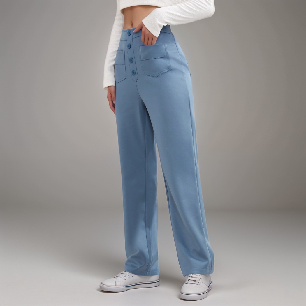 Nova | Hoge Taille Stretchbroek | 1+1 GRATIS