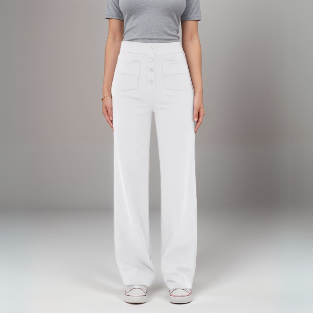 Nova | Hoge Taille Stretchbroek | 1+1 GRATIS