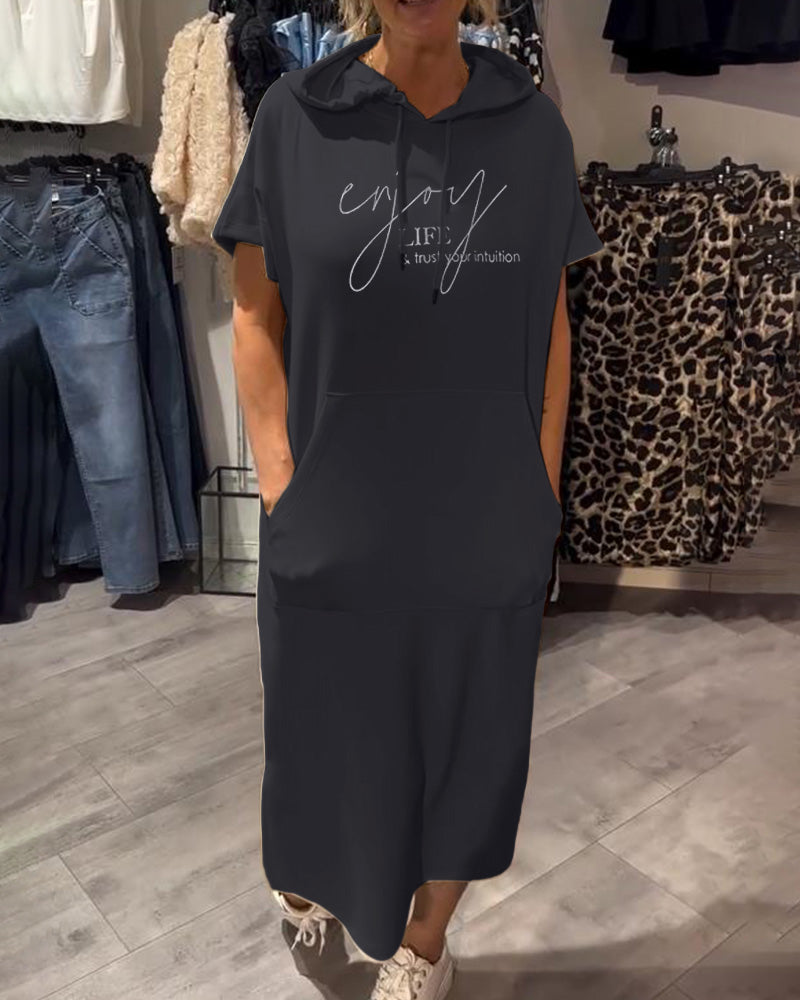 Saskia | Trendy Hoodie Jurk