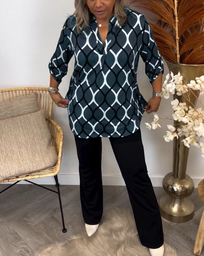 Janneke | Blouse Met Elegant Design