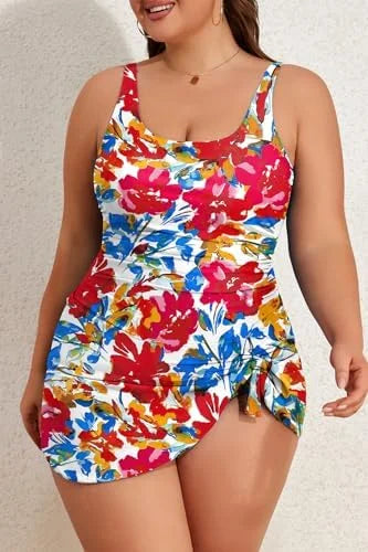 Tummy Control Zwemjurk | Plus Sizes