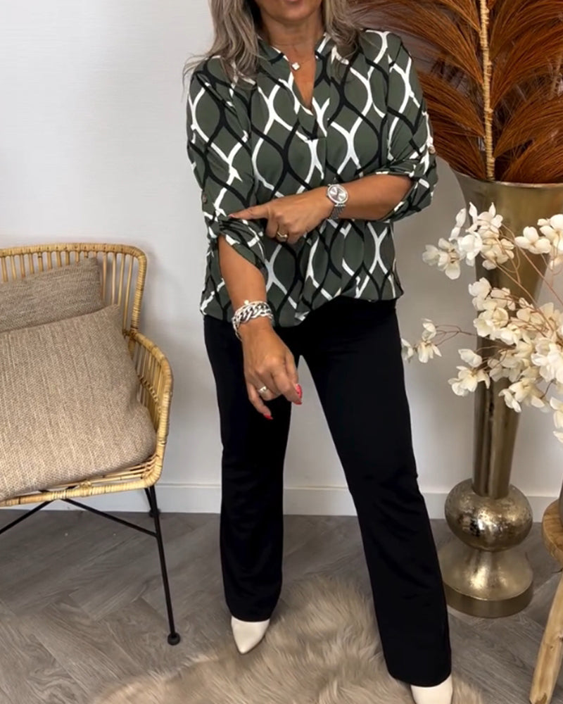 Janneke | Blouse Met Elegant Design