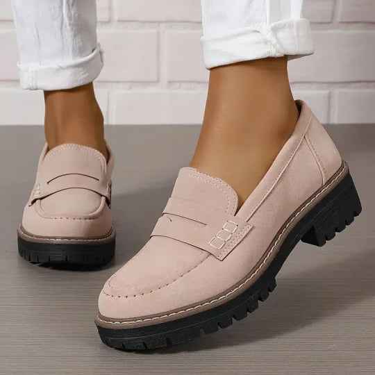 Femke | Comfortabele chunky platform loafers voor dames