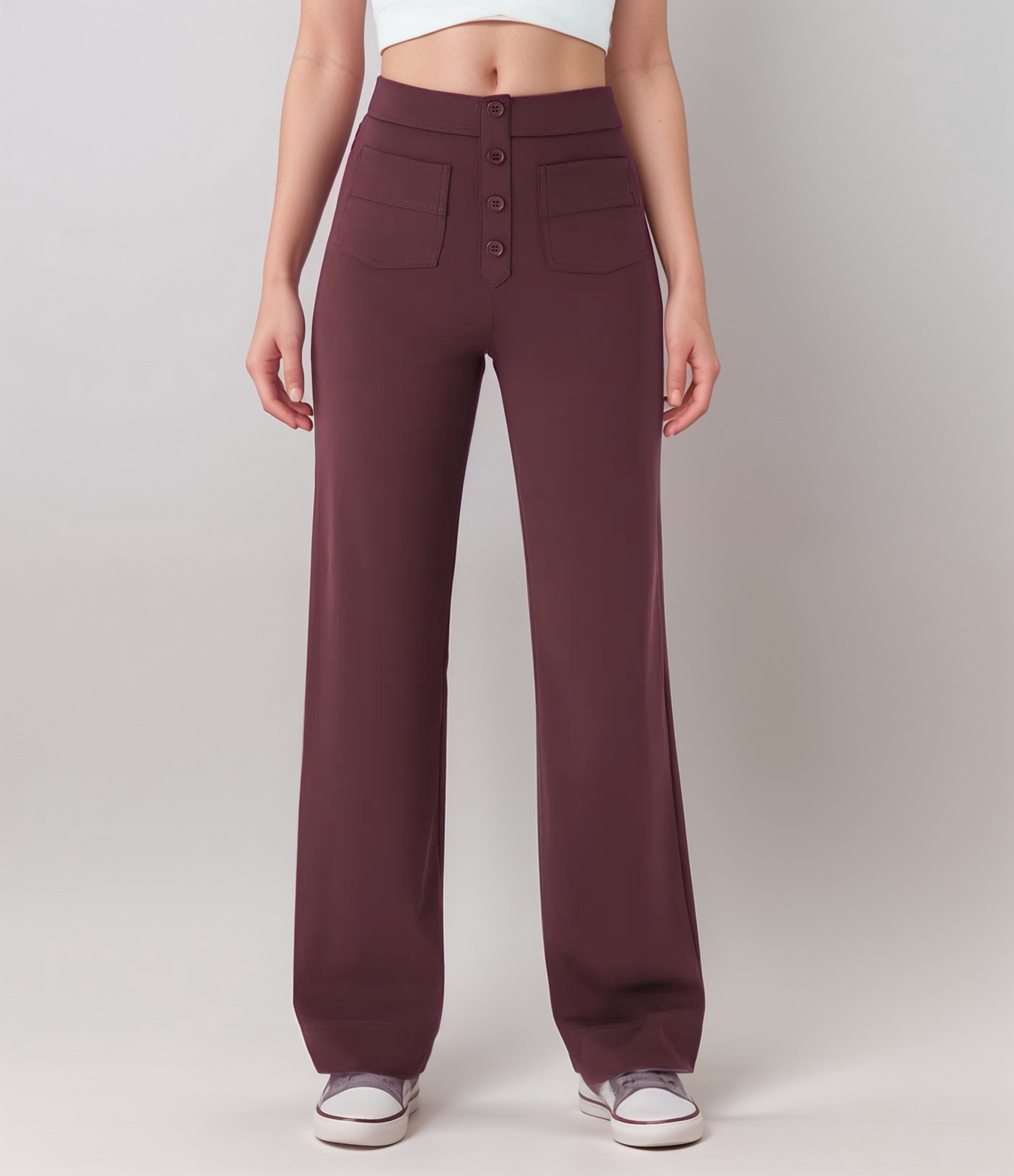 Nova | Hoge Taille Stretchbroek | 1+1 GRATIS