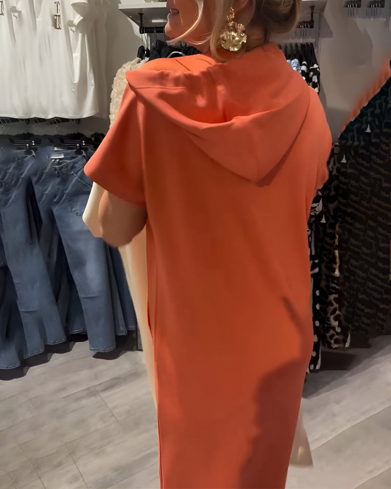 Saskia | Trendy Hoodie Jurk