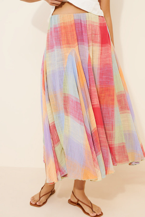 Sandy Maxi Rok Van Katoenmix