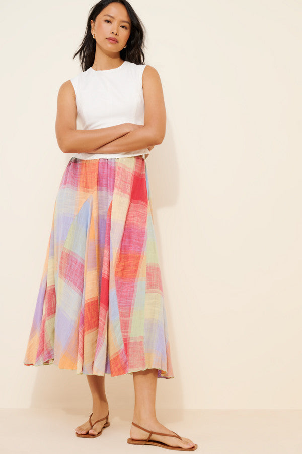 Sandy Maxi Rok Van Katoenmix