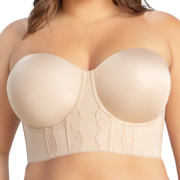 Strapless Lace Corset BH