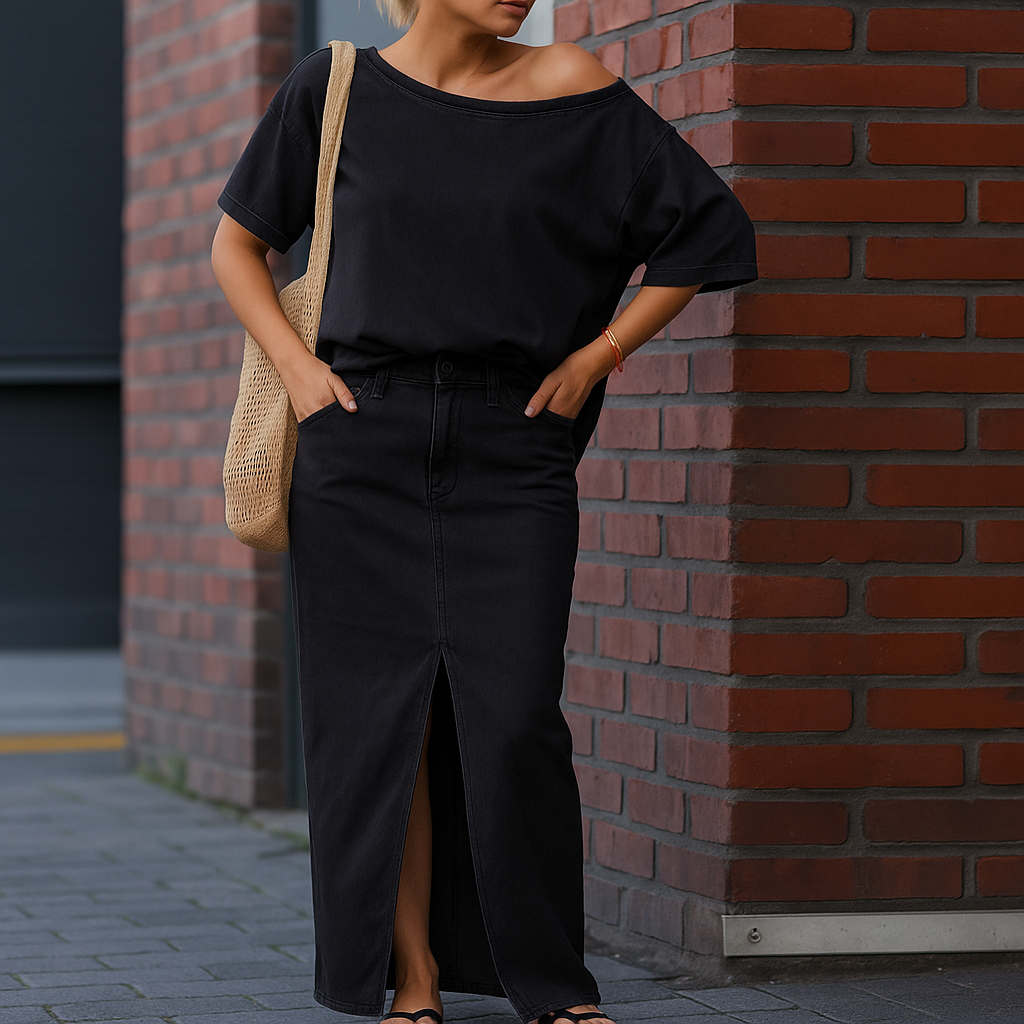 Elena – Denim Chic Set