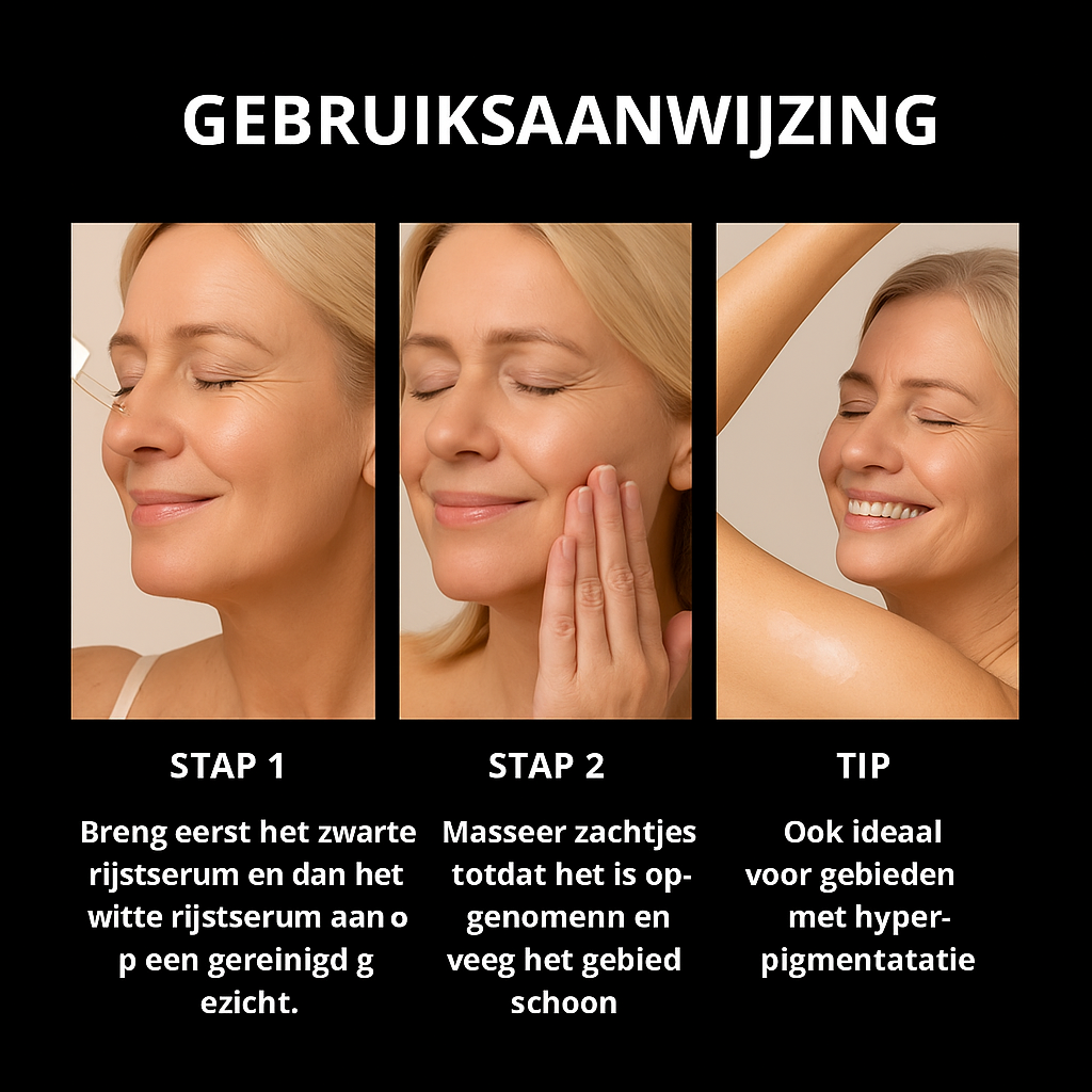 Radiant Glow - Rijst Peeling Serum