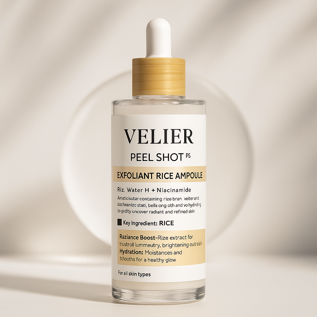 Radiant Glow - Rijst Peeling Serum