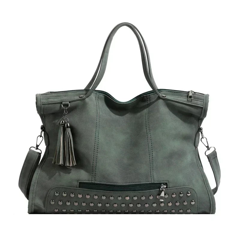 Jadea - Luxe Leren Schooltas