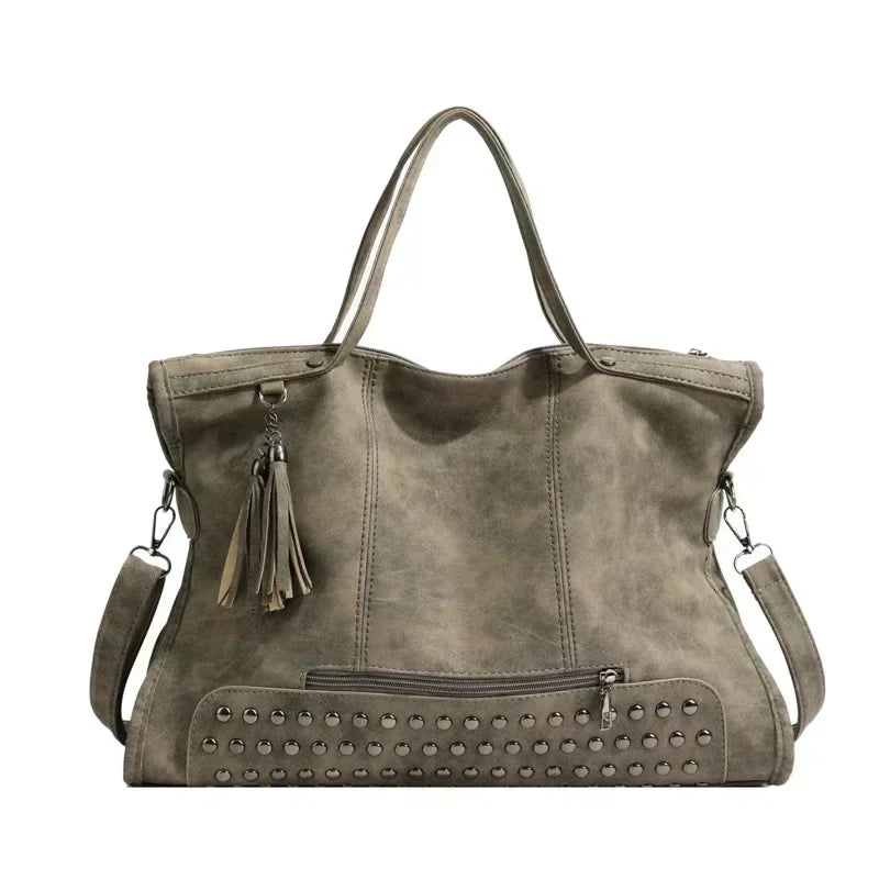 Jadea - Luxe Leren Schooltas