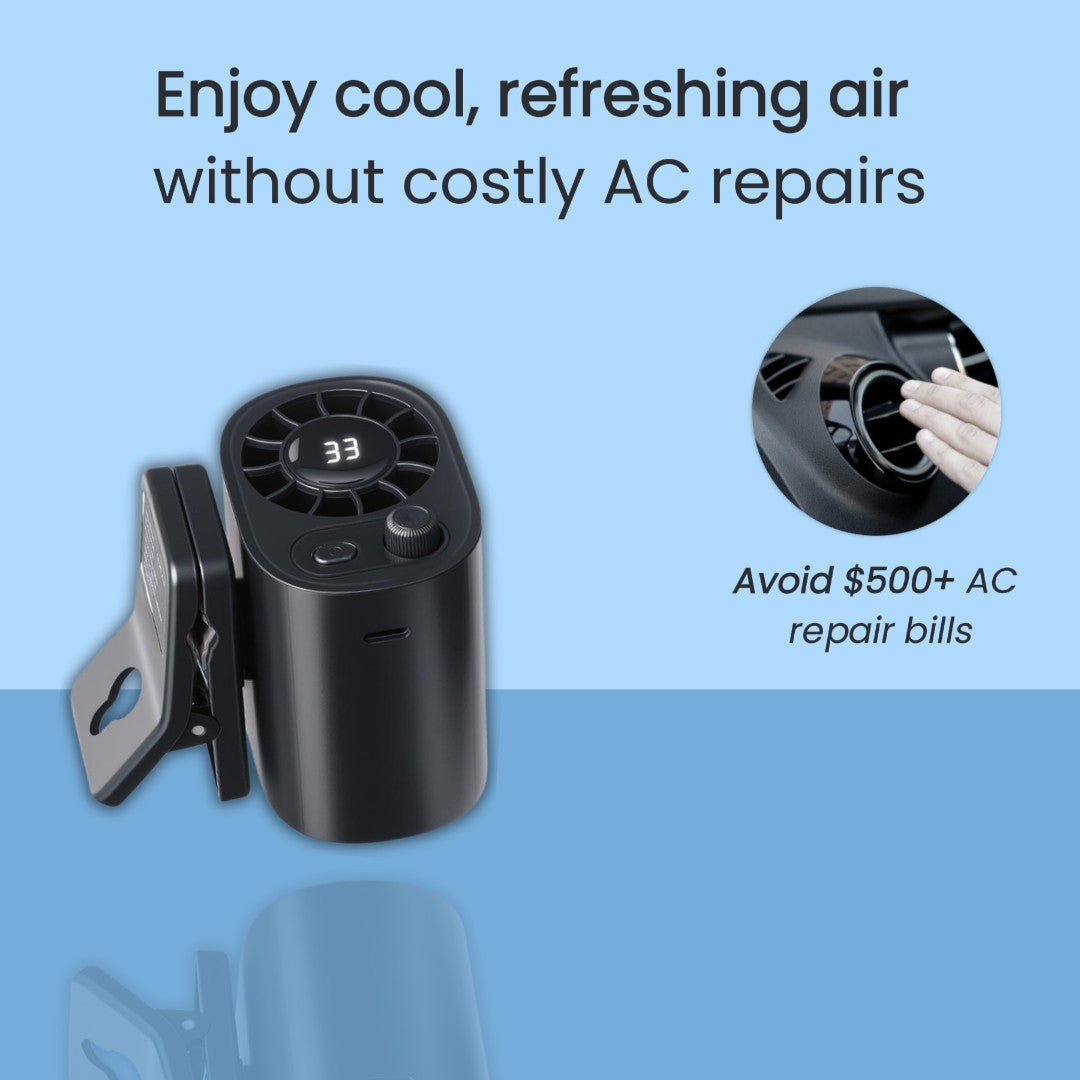Breezemate | Krachtige mini-airco met clipfunctie