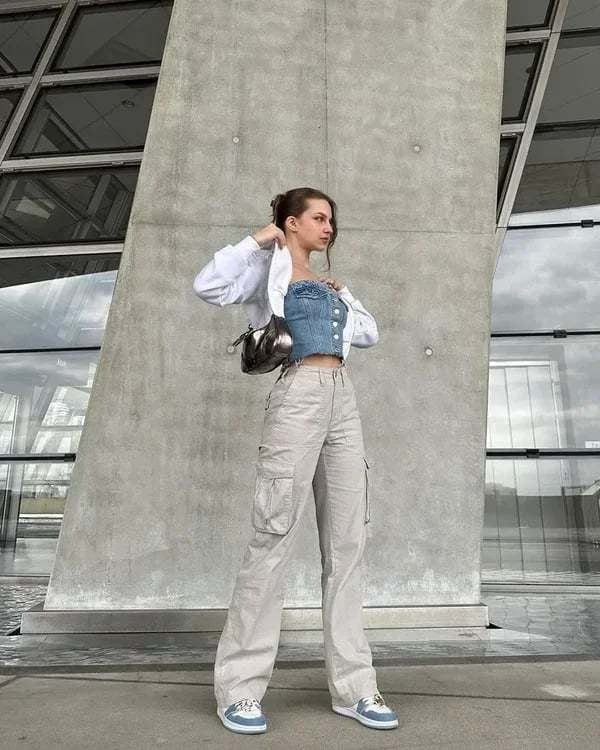 Kes | Verstelbare Cargo Broek