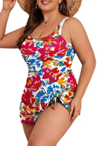 Tummy Control Zwemjurk | Plus Sizes