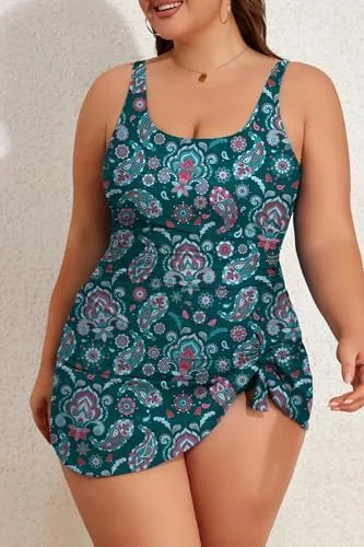 Tummy Control Zwemjurk | Plus Sizes