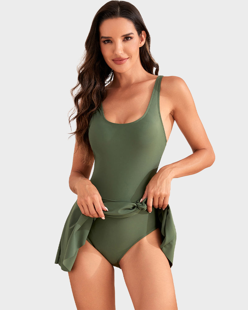 Tummy Control Zwemjurk | Plus Sizes