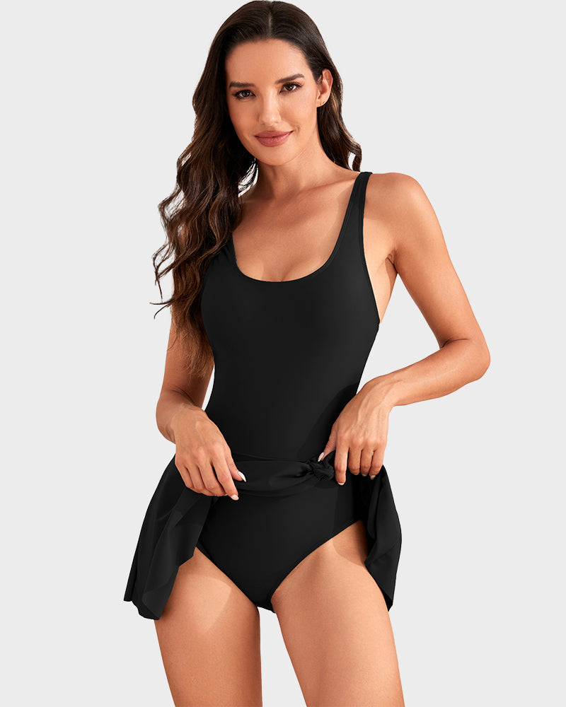 Tummy Control Zwemjurk | Plus Sizes