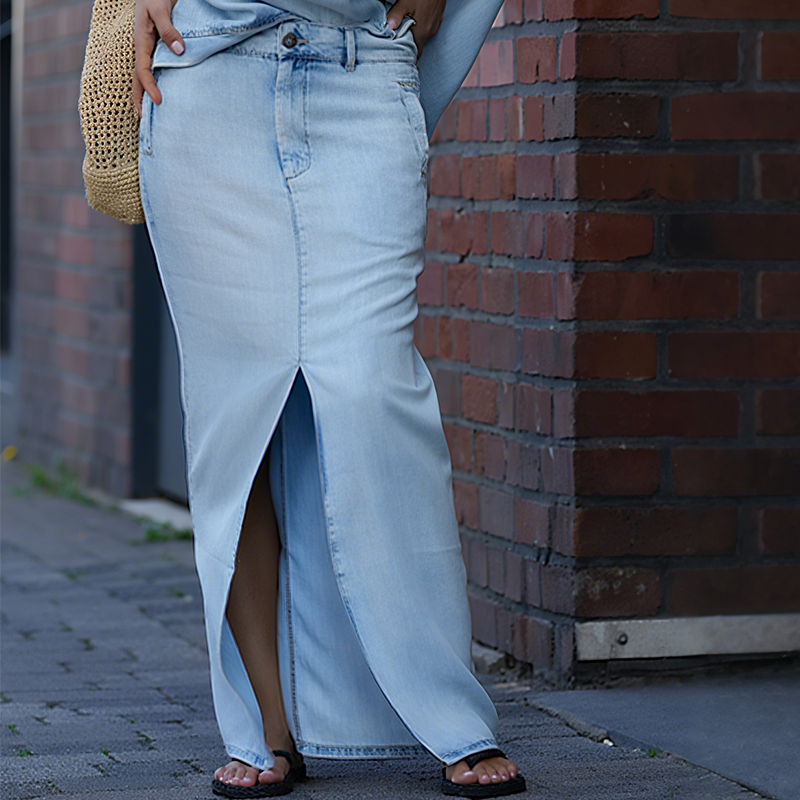 Elena – Denim Chic Set