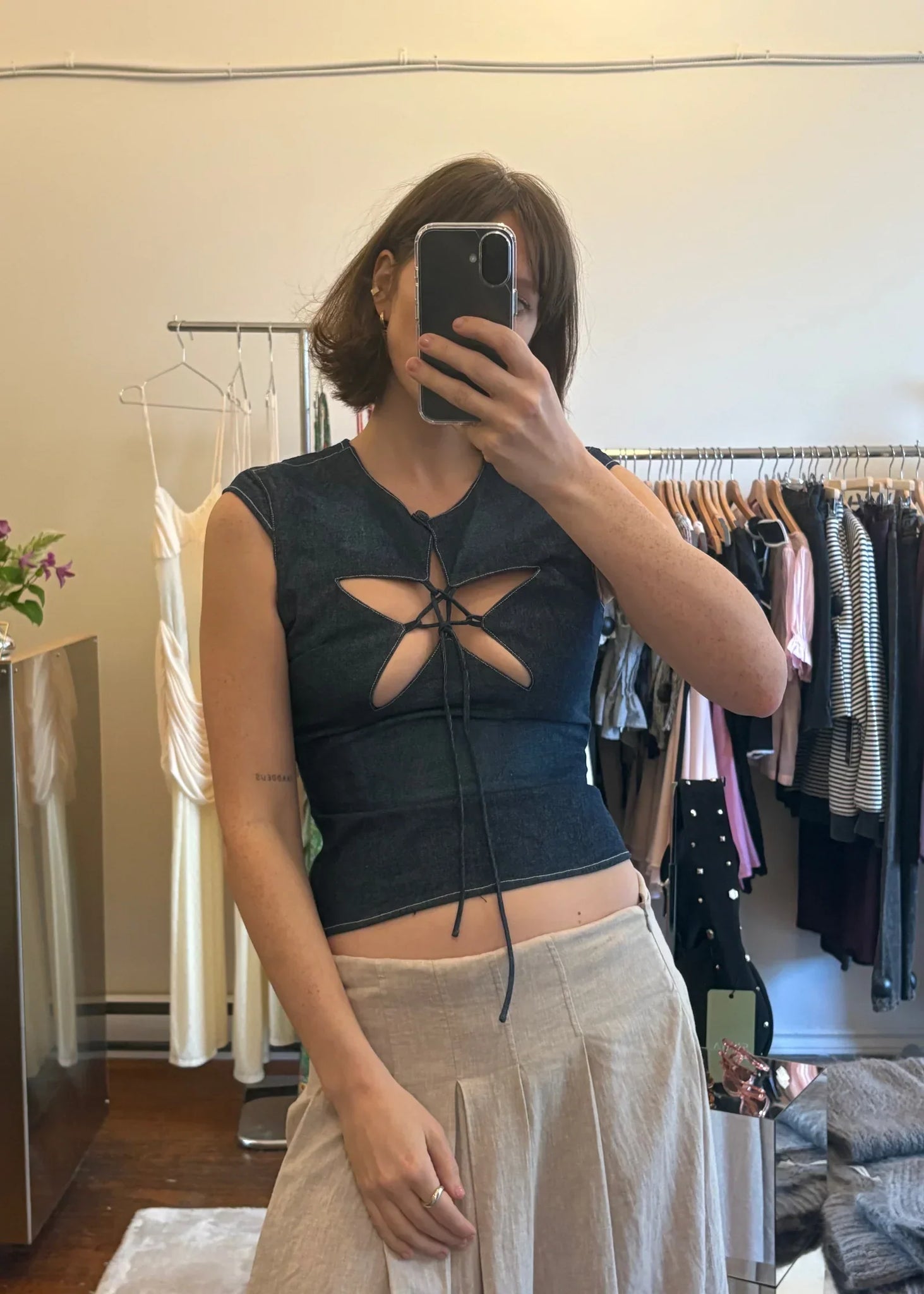 Zara Starry Nights Top